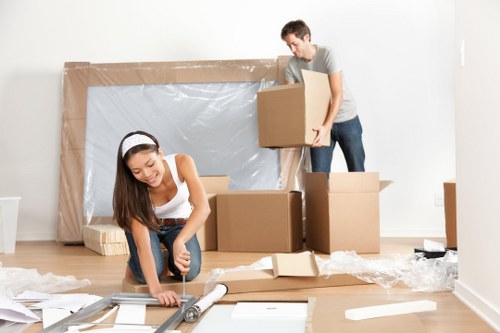 Local movers handling careful loading in Northwood