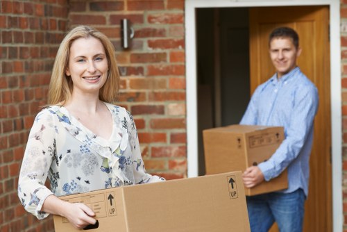 Local office movers handling workplace furniture near Northwood