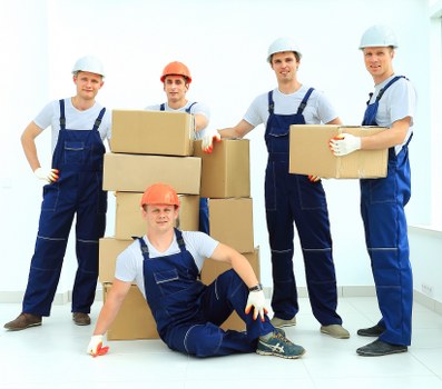 Removal team planning a home move in Northwood