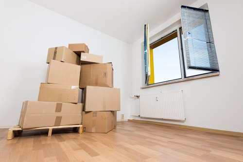 Careful loading of household furniture for a Northwood relocation