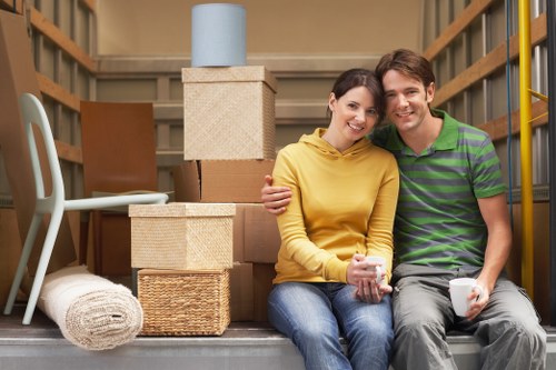 Packing and protecting items during a house move in Northwood