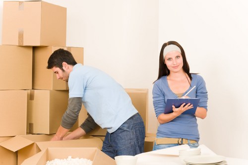 Specialist team moving a piano for a home, school, or business in Northwood